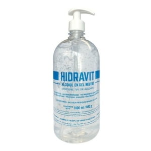 Alcohol En Gel Hidravit 1 Litro