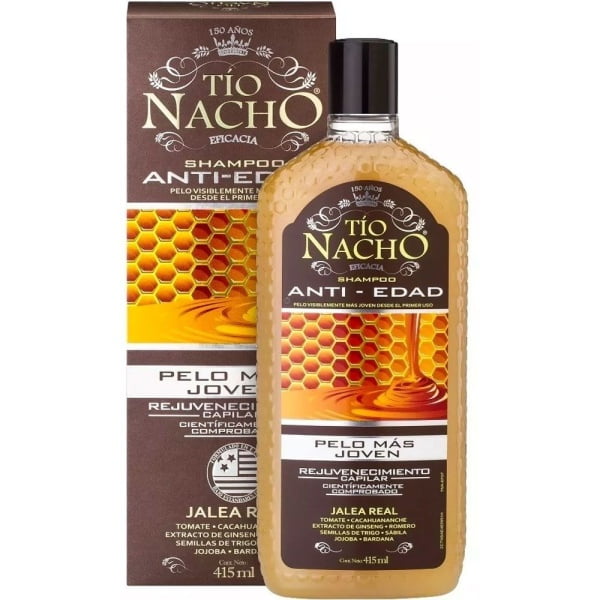 Tío Nacho Jalea Real Anti - Edad Shampoo 415ml