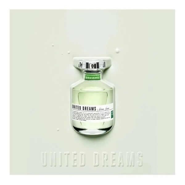 Benetton United Dreams Live Free Edt 80 Ml Para Mujer - Image 3