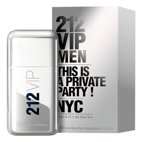 Carolina Herrera 212 Men Vip Edt 50 ml Para Hombre - Imagen 2