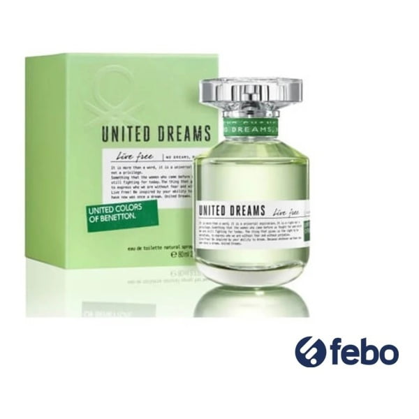 Benetton United Dreams Live Free Edt 80 Ml Para Mujer - Image 8