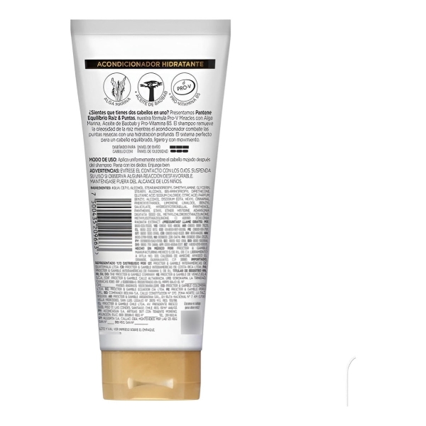 Acondicionador Pantene Equilibrio Raíz Y Puntas 250 Ml - Imagen 2
