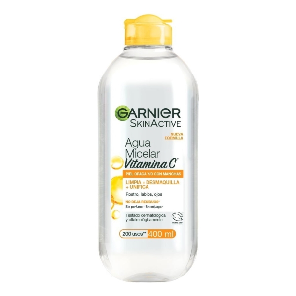 Agua Micelar Tono Uniforme * 400ml Garnier - Imagen 3