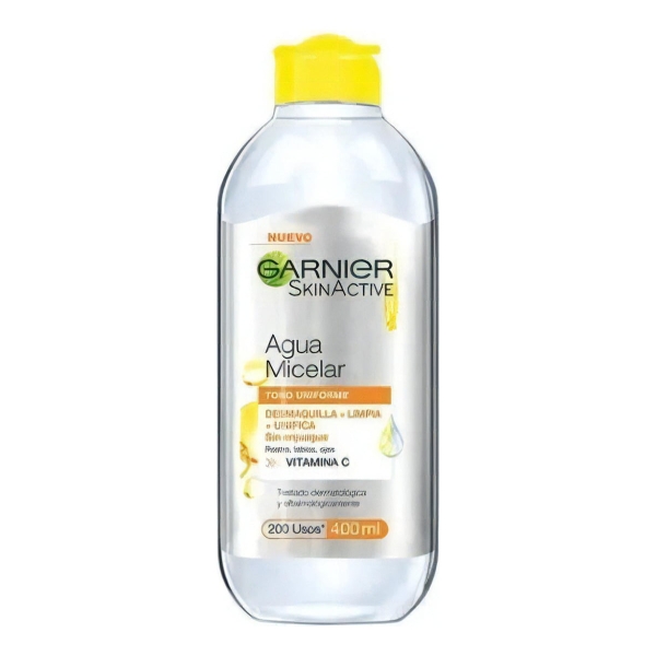 Agua Micelar Tono Uniforme * 400ml Garnier - Imagen 2