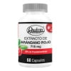Extracto De Arándano Rojo 60 Cápsulas - Qualivits Sabor Natural