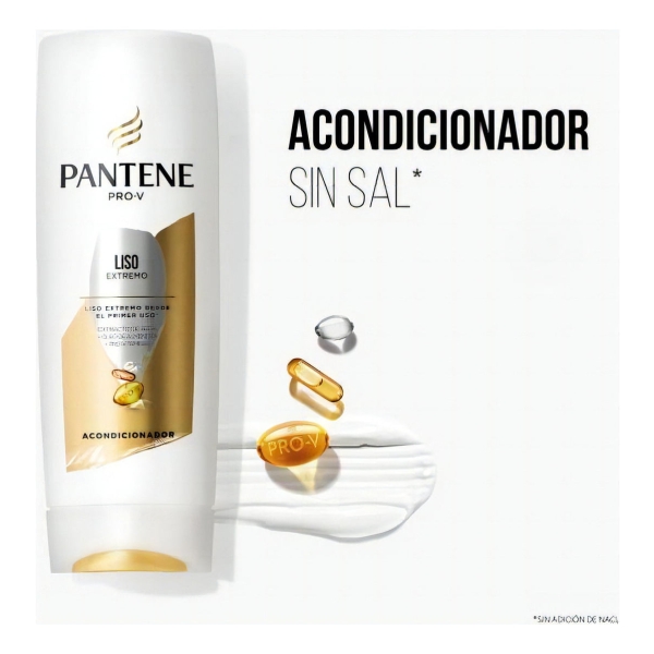 Acondicionador Pantene Liso Extremo 700 Ml - Imagen 2