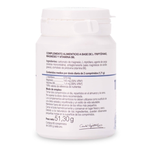 Triptófano Con Magnesio + Vit B6 Ana Maria Lajusticia 60comp - Imagen 2
