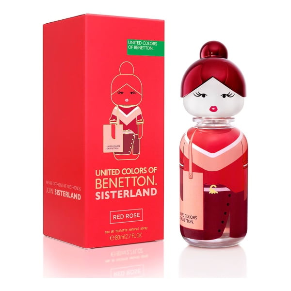 Perfume Benetton Sisterland Red Rose Edt 80ml