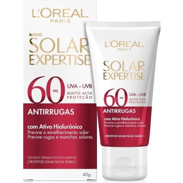 Protector Solar Facial Solar Expertise Antirrugas Fps60 40g