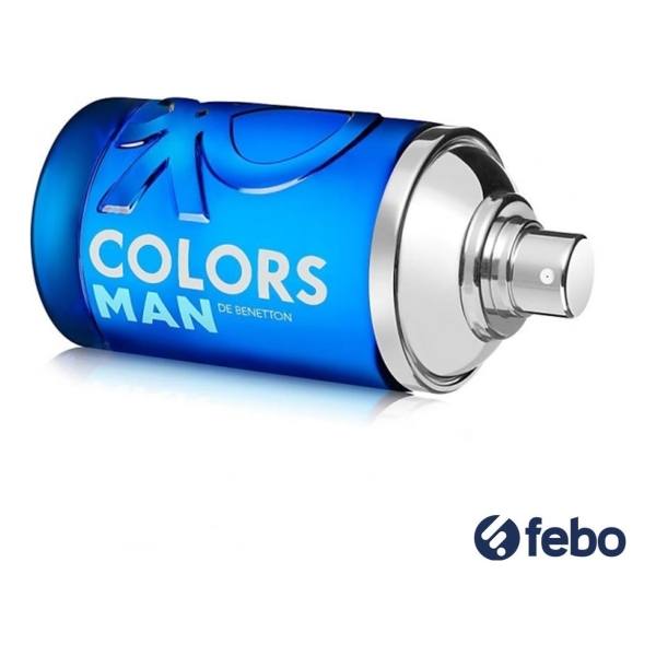 Perfume Benetton Colors Blue Man X 100 Ml Edt - Imagen 8