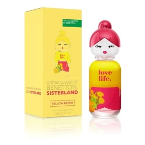 Benetton Sisterland Yellow Peonia 80ml Peony