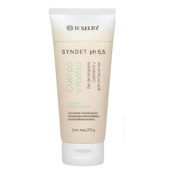 Syndet Gel De Limpieza De Rostro Y Cuerpo Dr. Selby