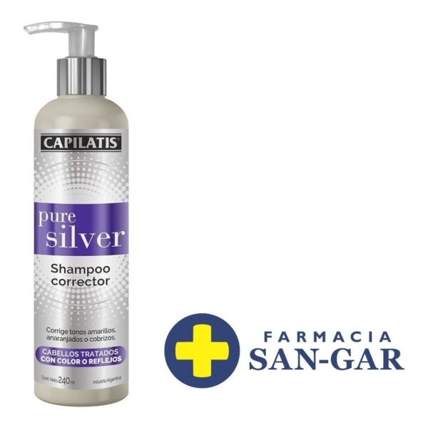 Shampoo Corrector Pure Ssilver Capilatis - Imagen 2