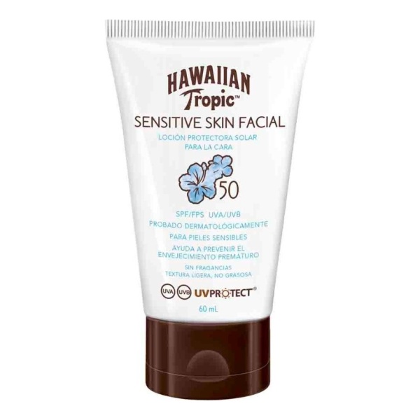 Protector Hawaiian Tropic Facial Fps 50 X 60ml. - Imagen 2