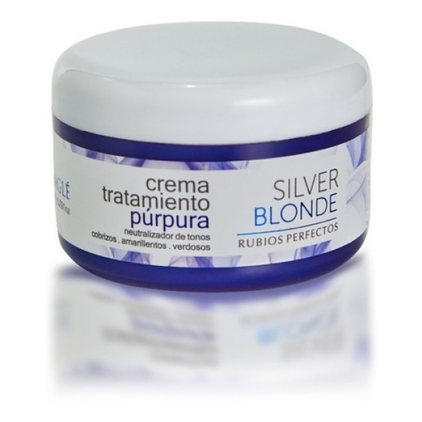 Crema Para Cabello Tratamiento Púrpura Silver Blonde Magl