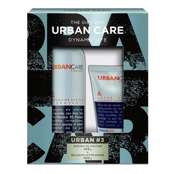 Set Urban Care Dynamic Espuma 149g + Balsamo 100g