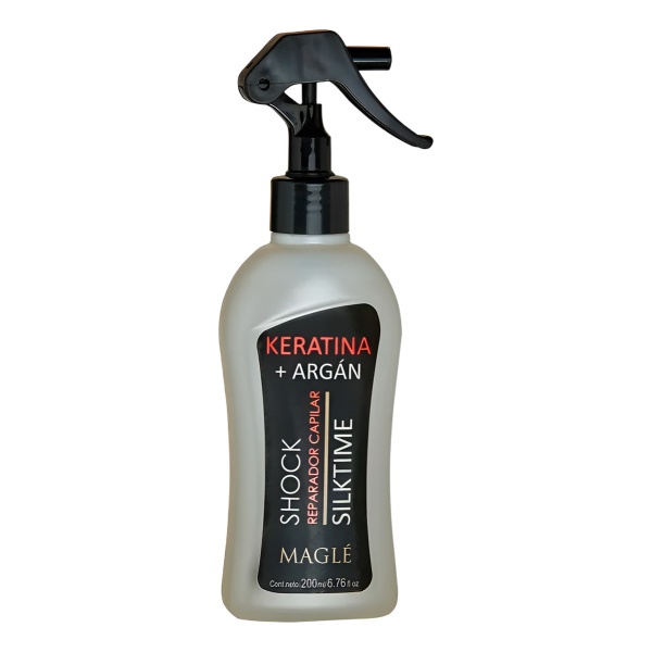 Silktime Keratina + Argán Maglé(R) 200ml | Reparador Capilar