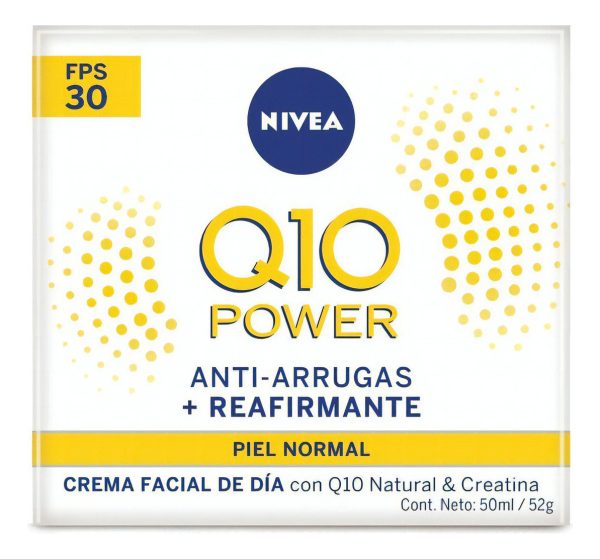 Crema Facial Antiedad De Día Nivea Q10 Power Fps 30 50 Ml Tipo De Piel Todo Tipo De Piel - Imagen 2