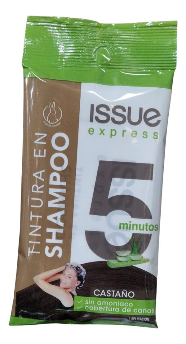 Issue Express Tinta Shampoo Castaño Farmacia Sangar - Image 4