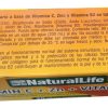 Vitamina C + Zinc + B2 X 20 Tabletas Natural Liife San Gar - Imagen 4