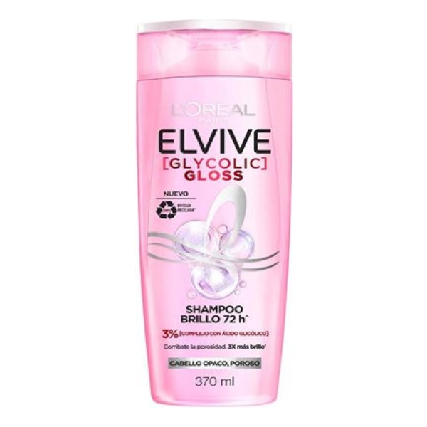 Shampoo Elvive Glycolic Gloss 370 Ml