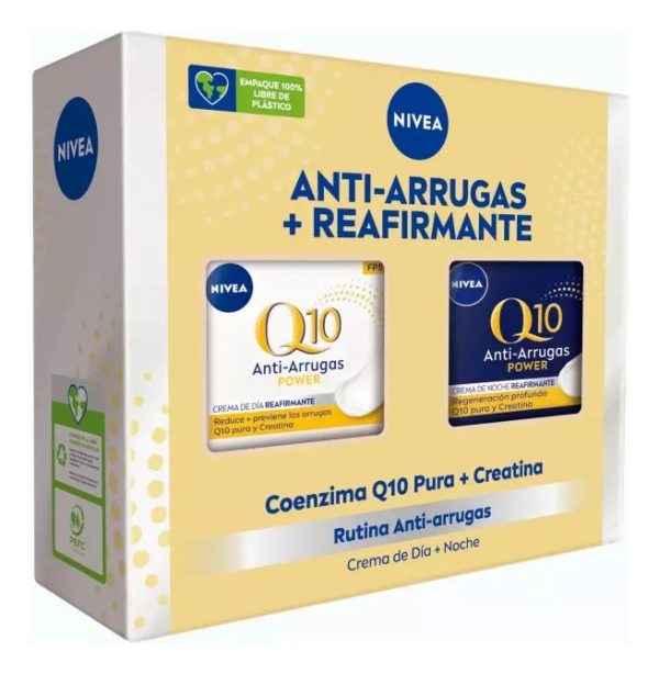 Pack Rutina Nivea Q10 Anti-arrugas Día 50ml + Noche 50ml Tipo De Piel Normal - Image 2