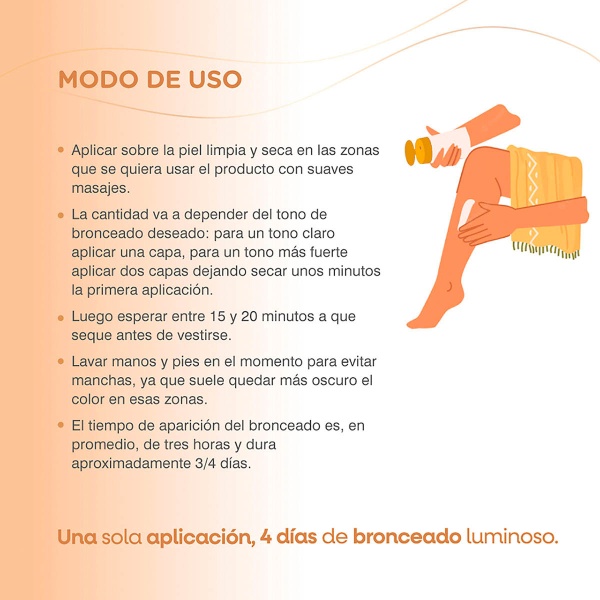 Autobronceante Hidratante Dermaglos 150gr - Imagen 3