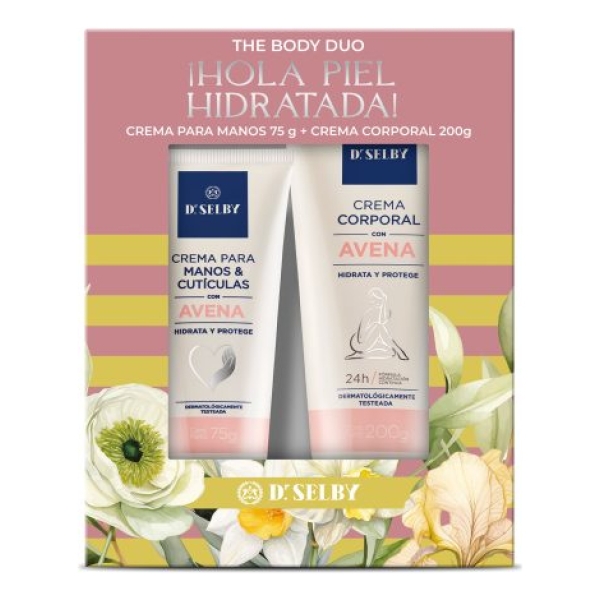 Crema P Manos Y Cutículas 75g + Crema Corporal 200g Dr Selby - Imagen 2