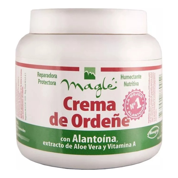 Crema De Ordeñe Maglé(R) 350g | Alantoína + Aloe Vera + Vit