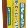 Vitamina C + Zinc + B2 X 20 Tabletas Natural Liife San Gar - Imagen 2