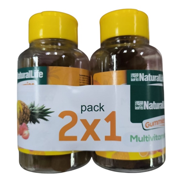 Pack 2 Multivitamínico Mr Gummies - Naturallife X 60 Días