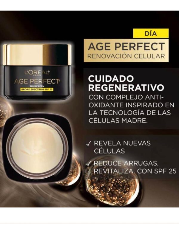 Pack Age Perfect Renacimiento Celular Día + Sérum Loreal - Imagen 4