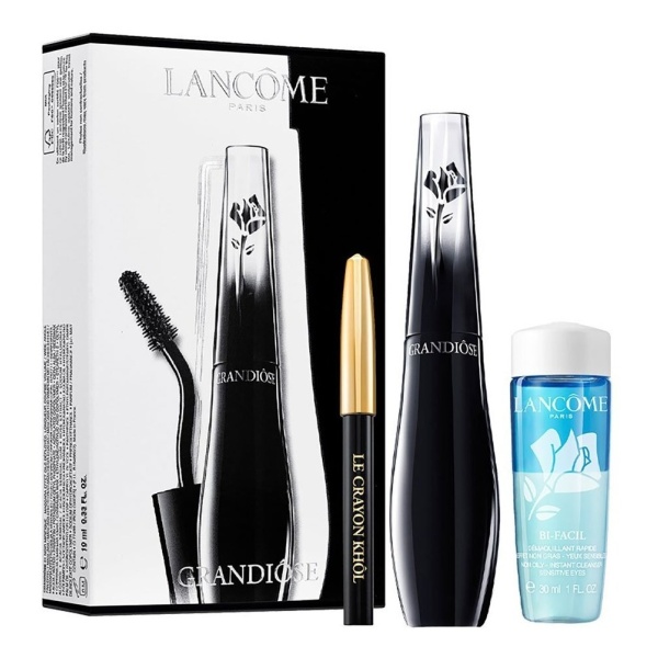 Lancome Set Mascara De Pestañas + Desm+delineador