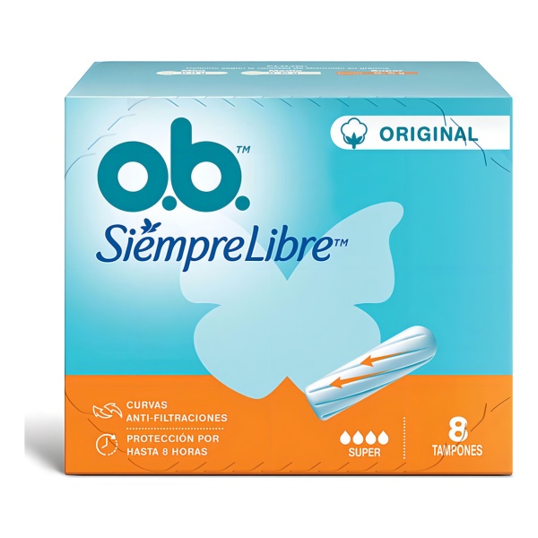 Tampones Ob Originales Super X 8 Un