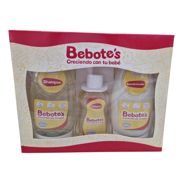 Pack Bebotes Sh 250ml+ Colonia 100ml + Aco 250ml