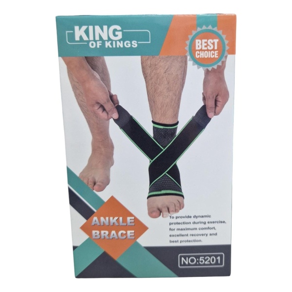 Tobillera Neopreno - Negro King Of King Sangar