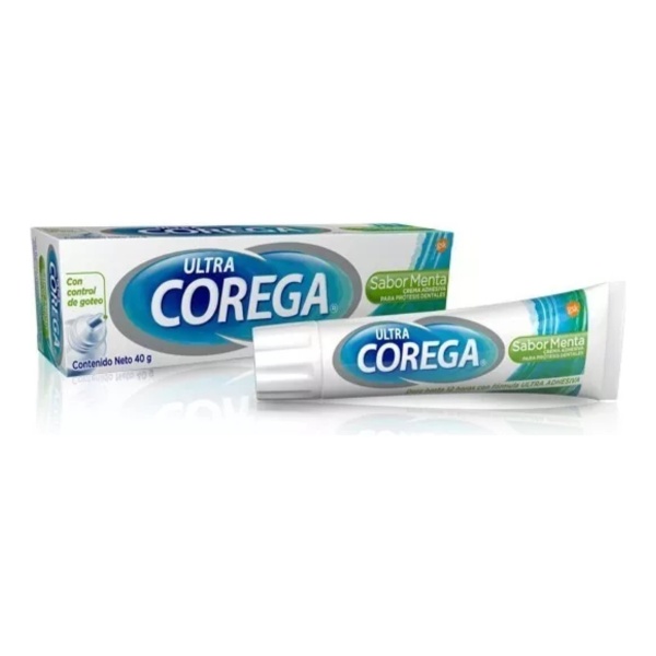 Ultra Corega Crema Menta 40 Gr