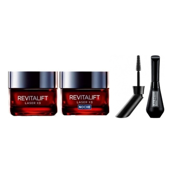 Revitalift Laser X3 Dia + Noche+ Mascara D Pestaña De Regalo