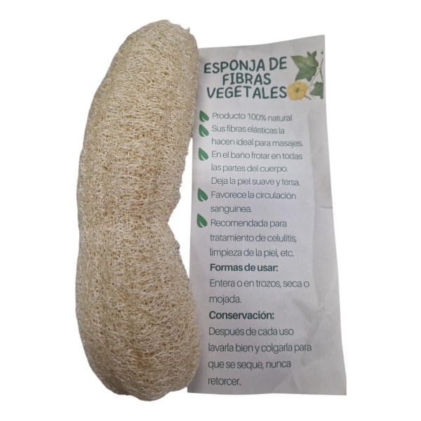 Esponja Vegetal Loofa Grande Sangar - Imagen 2