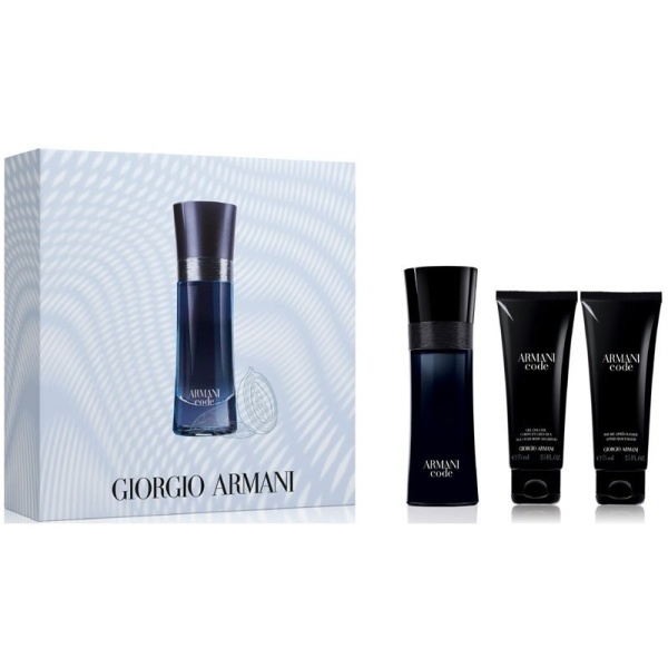 Armani Code Set Perfume+gel De Ducha + After Shave