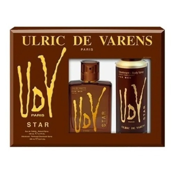 Perfume Udv Star Cofre Ulric De Varens (edt 100 Ml + Deo)