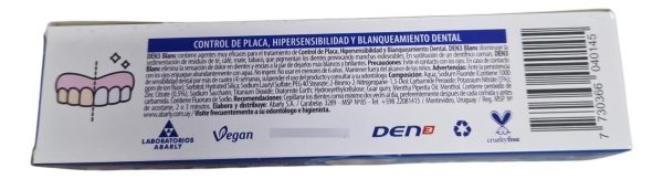 Crema Dental Den3 Blanc Farmacia Sangar - Image 2