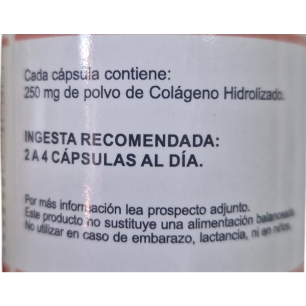 Colágeno Hidrolizado Abies 60 Cápsulas - Imagen 2