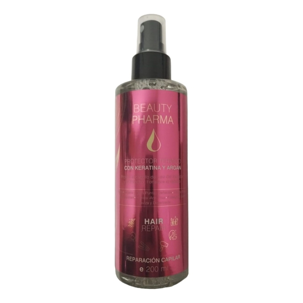 Protector Termico Beauty Pharma Argan Y Keratina 200 Ml - Imagen 2