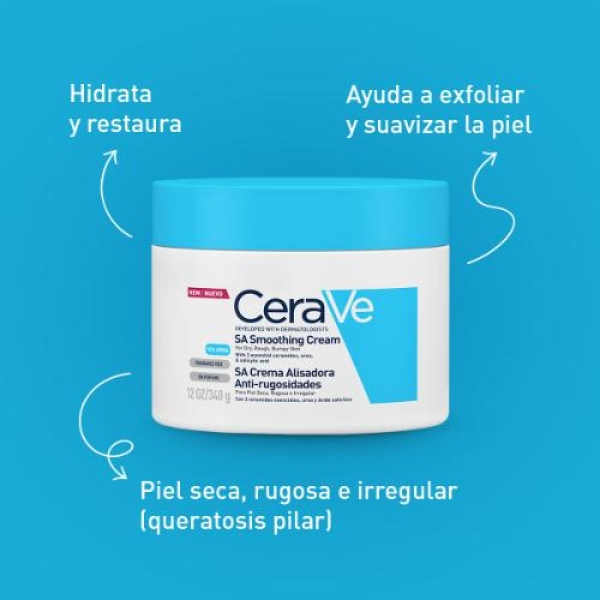 Crema Cerave Nutritiva Para Cuerpo Alisadora Anti-rugosidad - Imagen 9