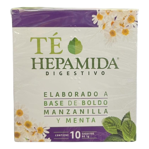 Te Hepamida Digestivo Natural 10 Saquitos Sangar