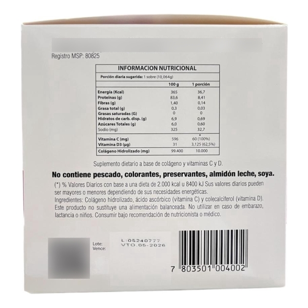 Colágeno Artrosome Hidrolizado , 30 Sobres. Sangar - Imagen 3