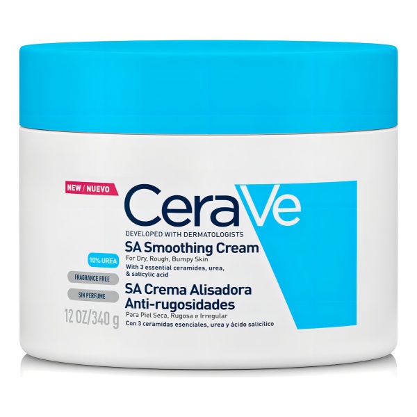 Crema Nutritiva Para Cuerpo Cerave Alisadora Anti-rugosidades Crema Cerave Con Ácido Salicílico Alisadora Anti-rugosidades En Pote De 340ml/340g