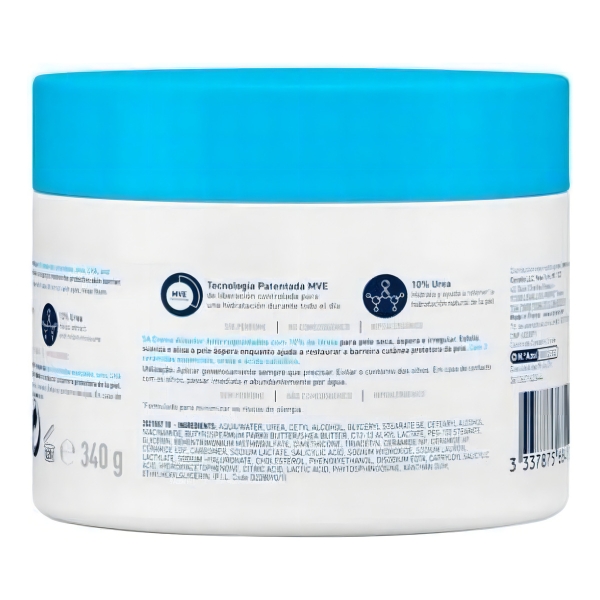 Crema Cerave Nutritiva Para Cuerpo Alisadora Anti-rugosidad - Imagen 7