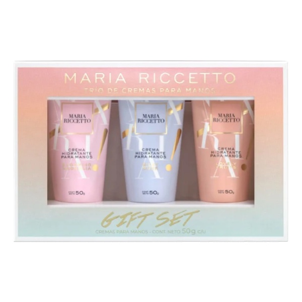 María Riccetto(R) Gift Set De 3 Deliciosas Cremas Para Manos